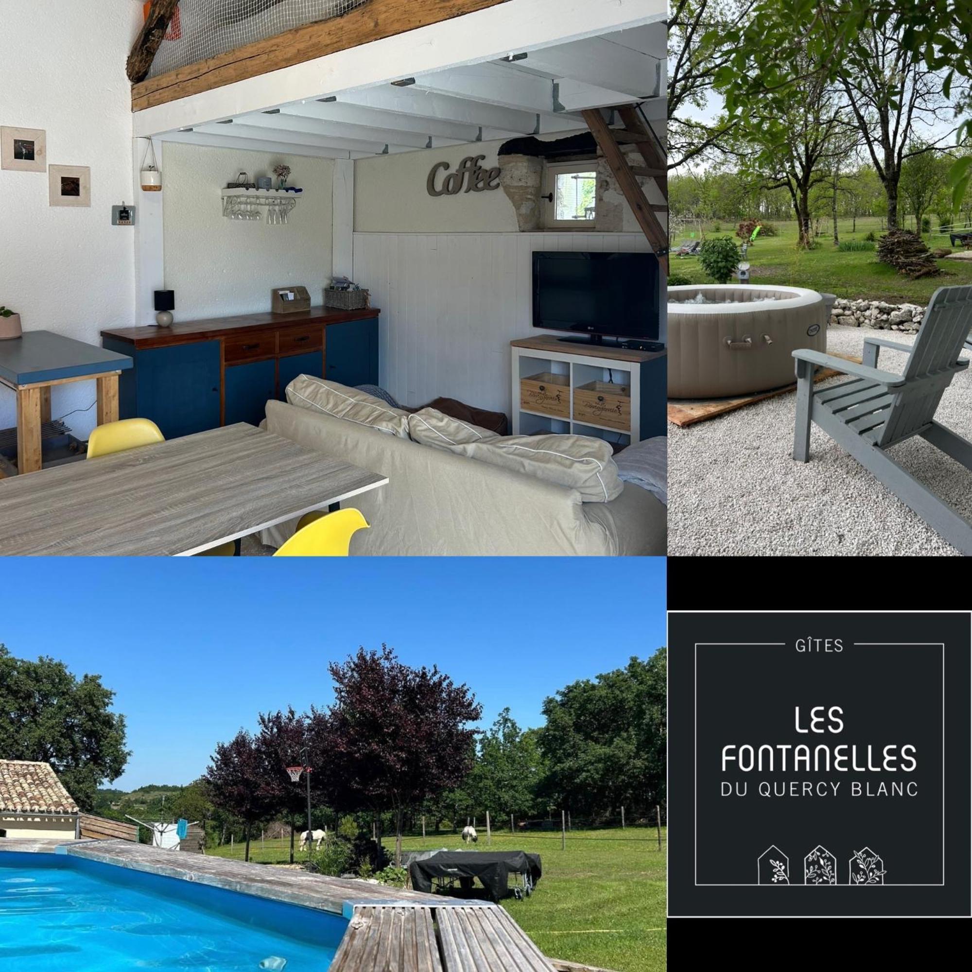 Les Fontanelles Du Quercy Blanc Villa Montcuq Екстериор снимка